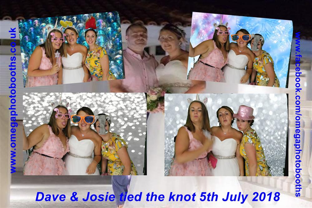 Josie & Dave's wedding  | View more photos from the event at gallery.omegaphotobooths.co.uk/u/Omega-Photobooths/Josie-Daves-wedding